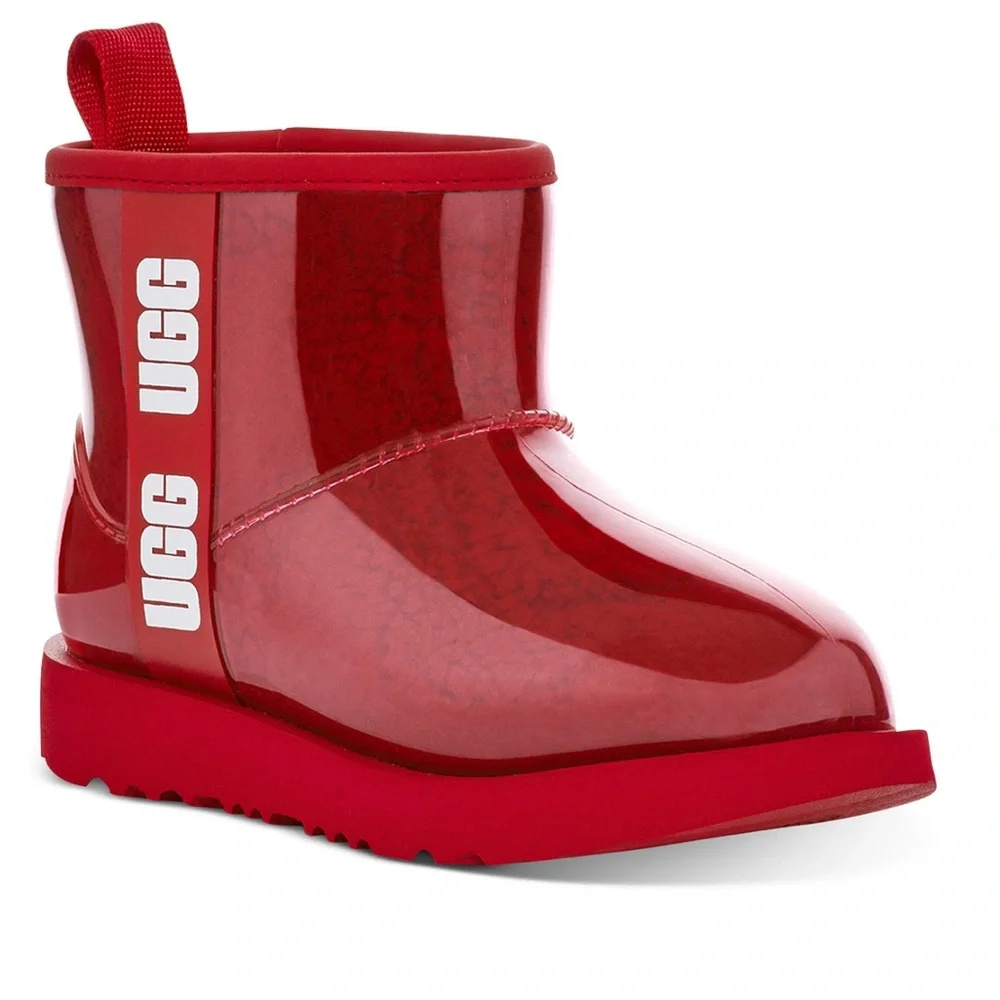 NIB UGG Women’s 1113190 Mini Classic Clear Boots